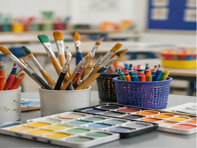 Classroom art reference photo for teachers and students