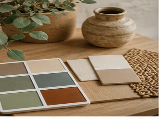 Home decor moodboard photo tile